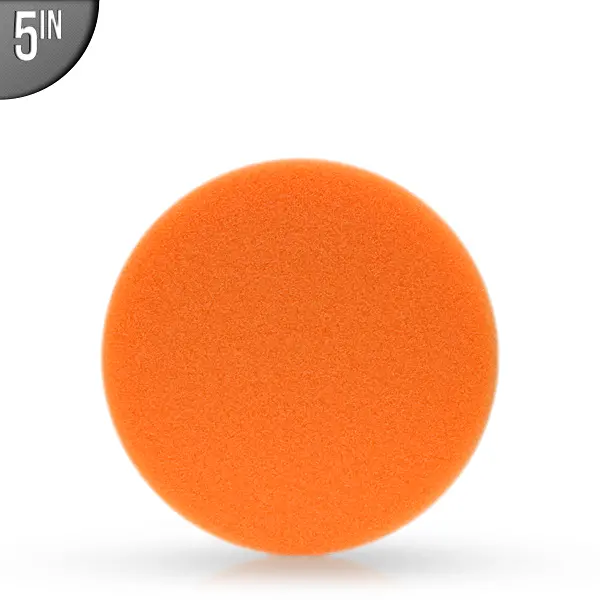 Buff And Shine 5.5" Orange Euro Foam Pad 1