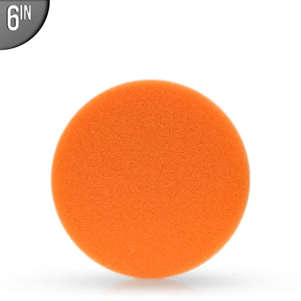 Buff And Shine 6" Orange Euro Foam Pad 1