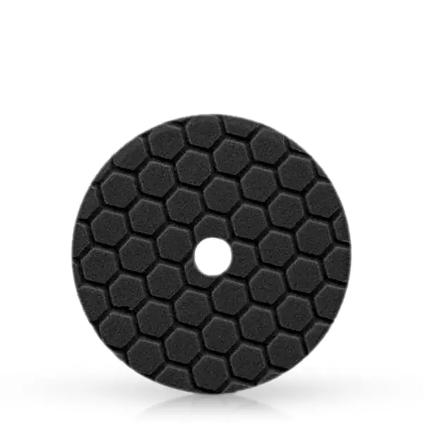 _Chemical Guys Hex Logic Quantum Finishing Pad Black 5.5" Bufx116hex5 1
