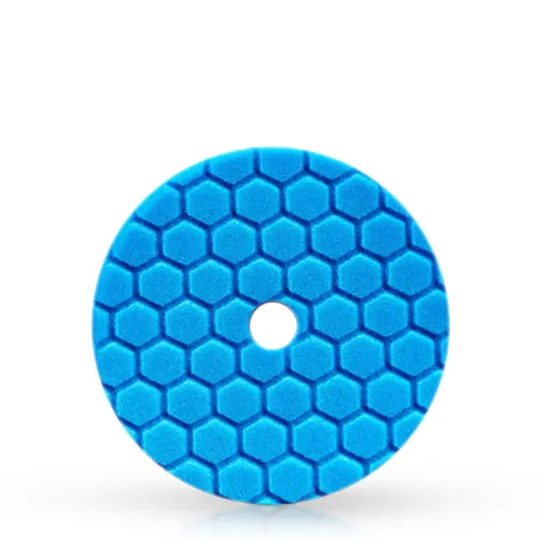 *Chemical Guys Hex Logic Quantum Polishingfinishing Pad Blue 6.5" Bufx115hex6 1