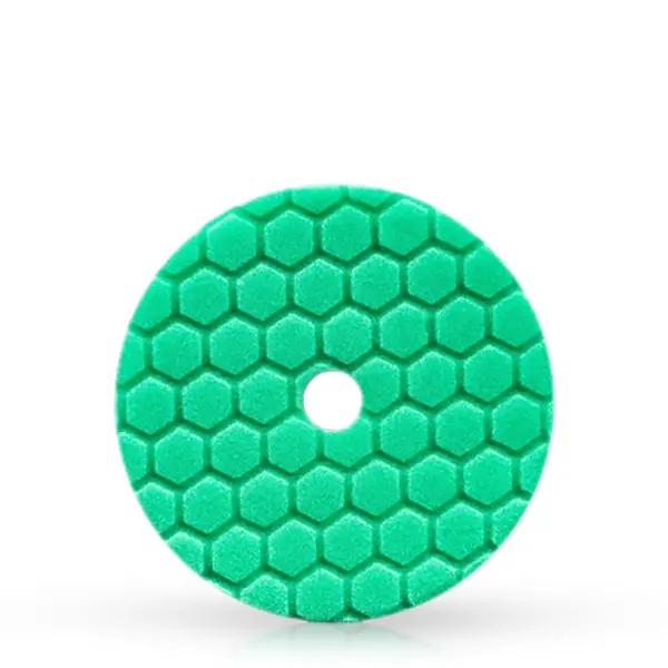 _Chemical Guys Hex Logic Quantum Polishing Pad Green 6.5" Bufx113hex6 1