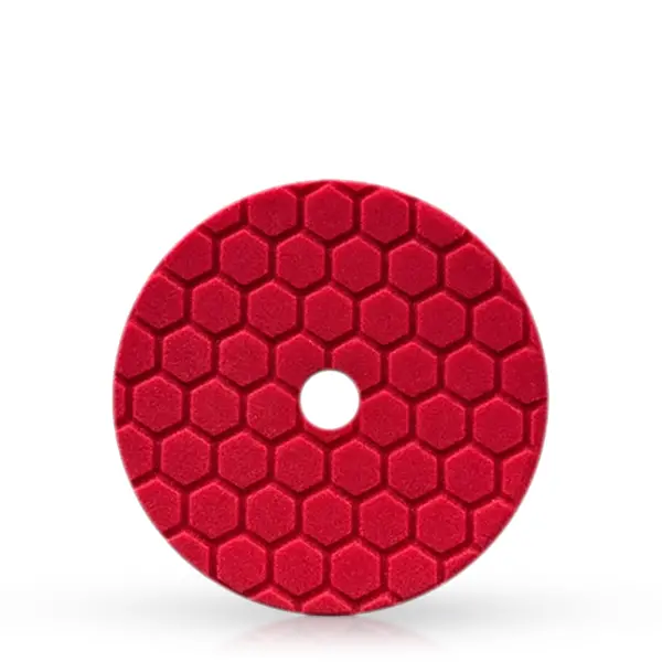 *Chemical Guys Hex Logic Quantum Ultra Light Finishing Pad Red 6.5" Bufx117hex6 1