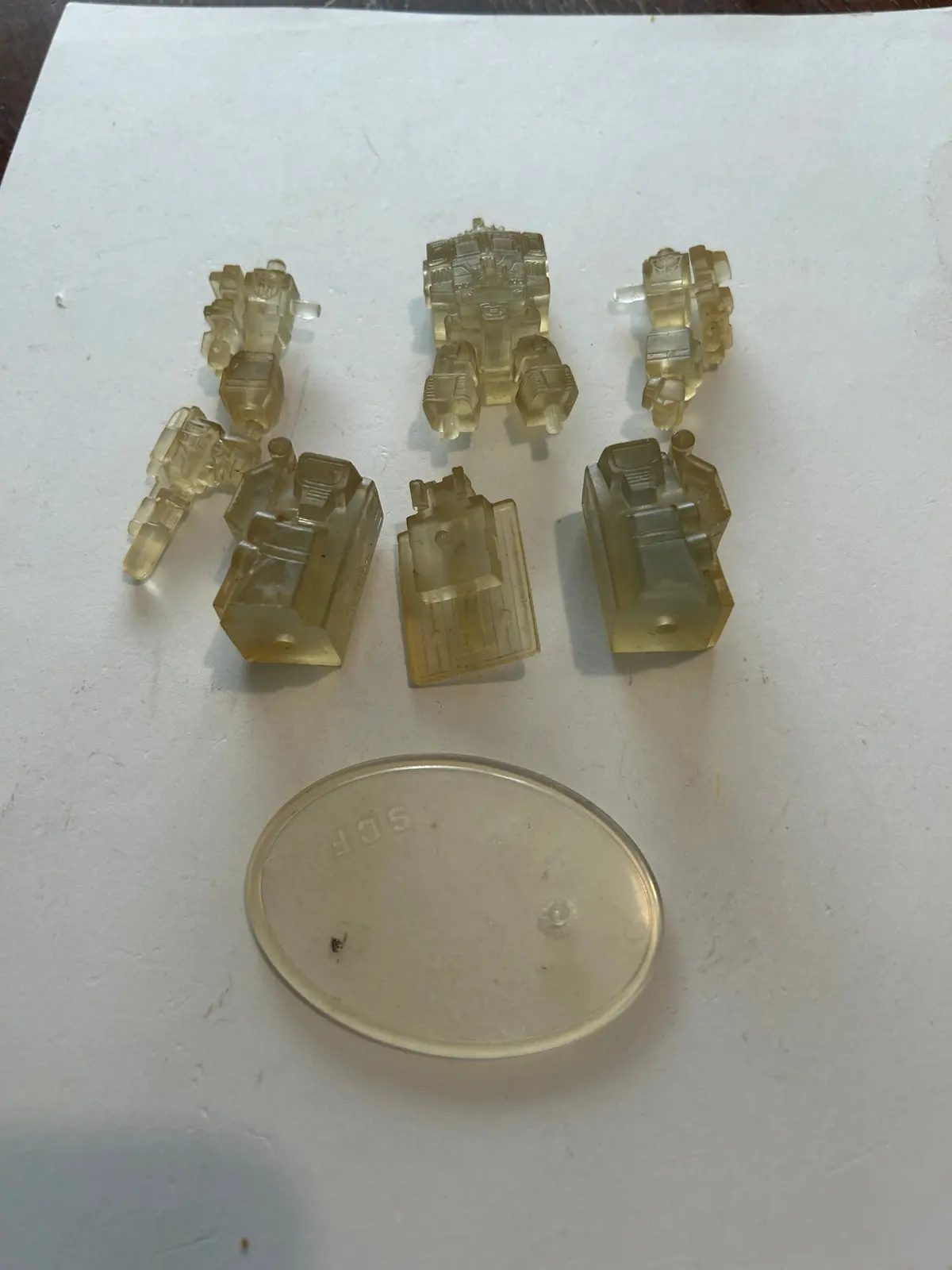 Tf Pvc Powermaster Optimus / Super Ginrai Clear (Act 2) 1