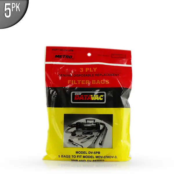 Metrovac Vac N Blo Bags 5Pk - Dv-5Pba 1