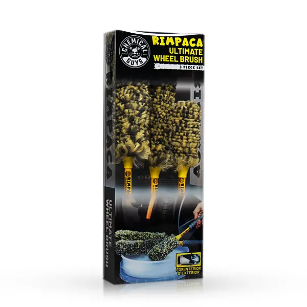 Chemical Guys Rimpaca Ultimate Wheel Brush Set 3 Pack Acc617 1