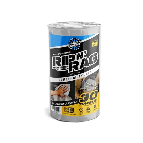 The Rag Company Rip N Rag 12'' X 12'' 30Pc Roll 1
