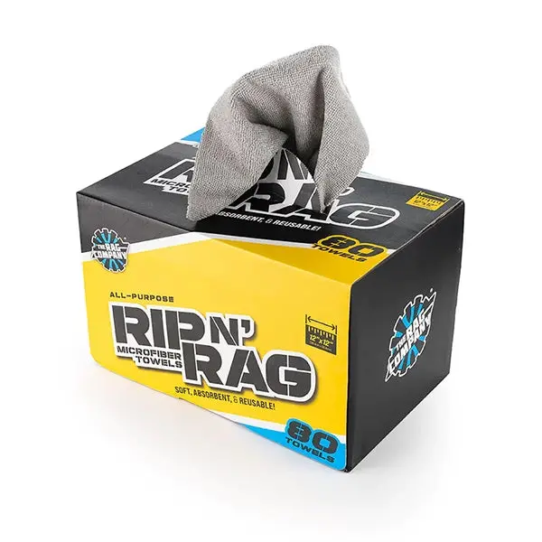 The Rag Company Rip N Rag 12'' X 12'' 80Pc Roll 1