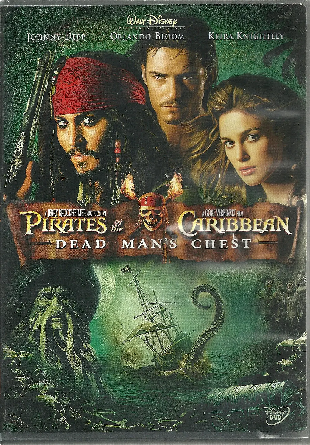 Pirates Of The Caribbean: Dead Man's Chest (Dvd, 2006, Widescreen) 1