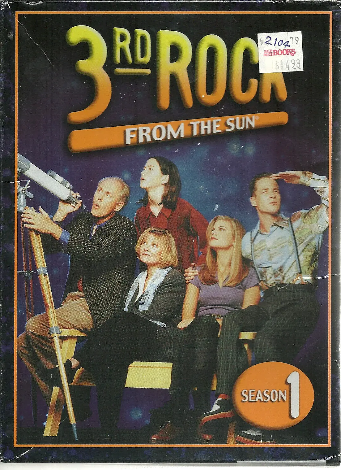 3Rd Rock From The Sun - Season 1 (Dvd, 2005, 4-Disc Set) 1