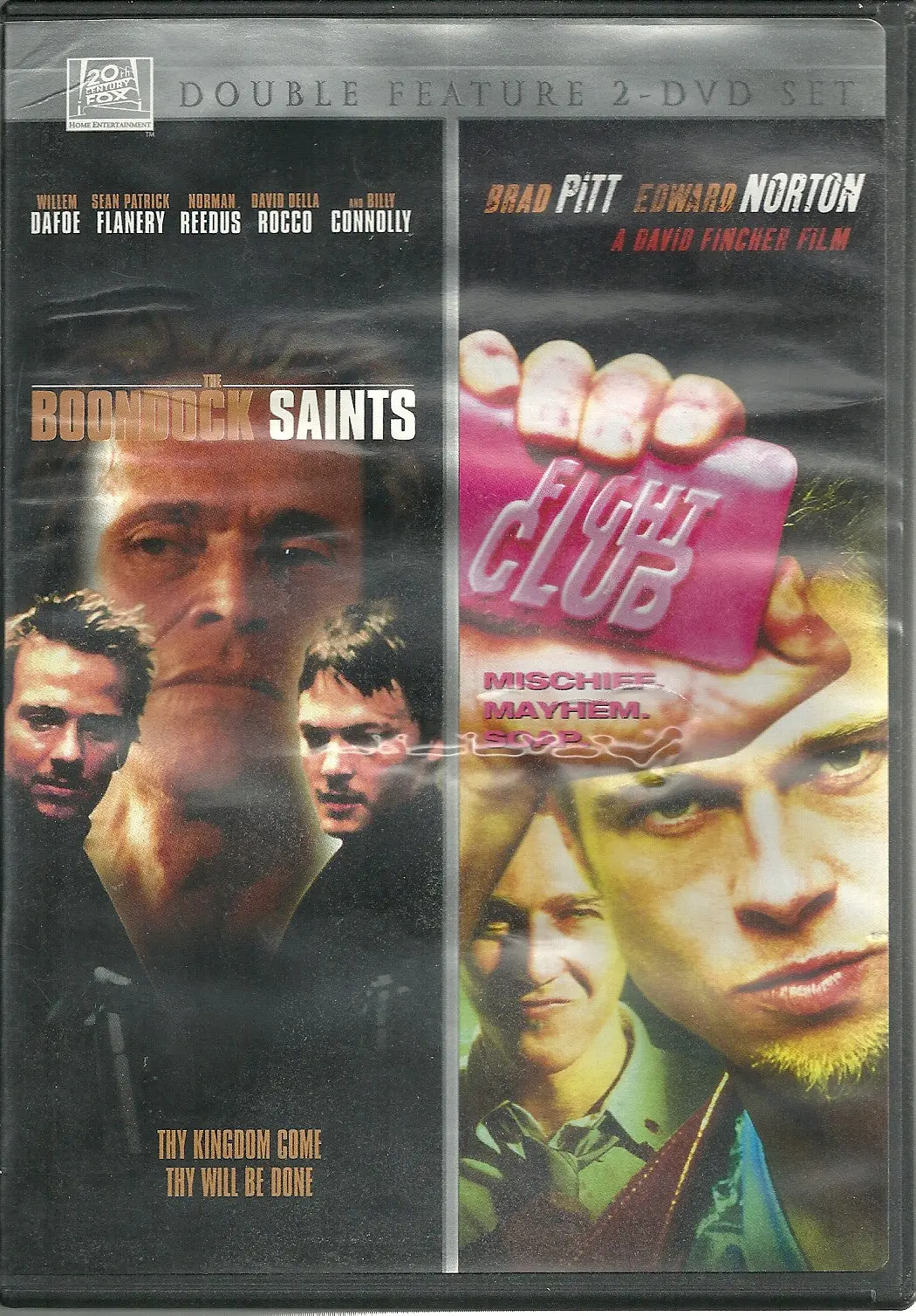 The Boondock Saints/ Fight Club- Double Feature [Dvd 2012, 2 Disc, Widescreen] 1