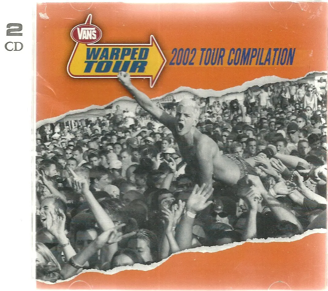 Vans The Warped Tour 2002 Tour Compilation Live In Concert 2-Cd Box Set 1