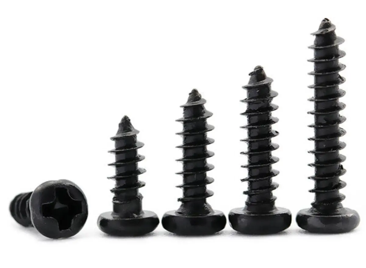 Machine Screw, Wood Screw, Tapping Screw With Different Size, Length, Material And Coating. 1
