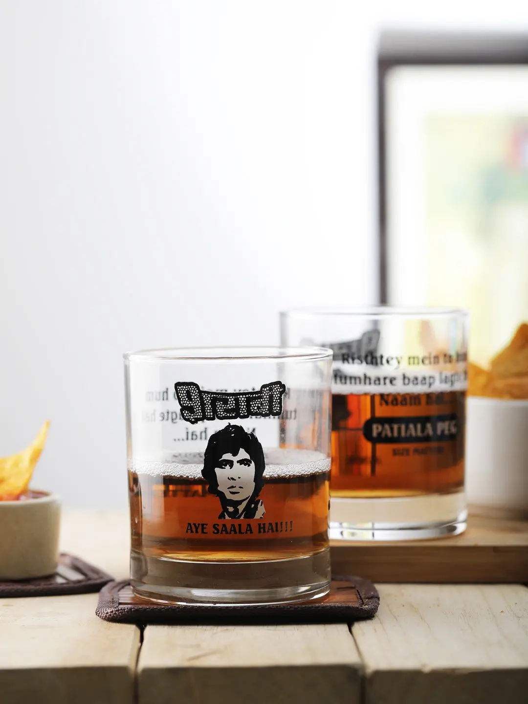 Sharabi Whiskey Glass (Set Of 2) 1