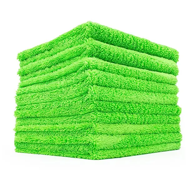 The Rag Company *10Pk* Creature Edgeless Microfiber Towel - Lime (16X16) 1