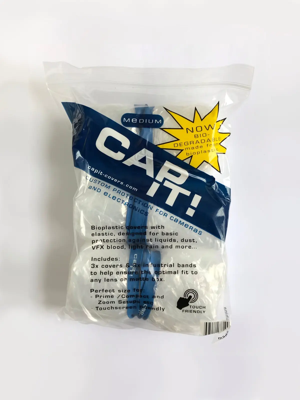 Cap It - Plastic Camera Covers - Med - 3Pk 1