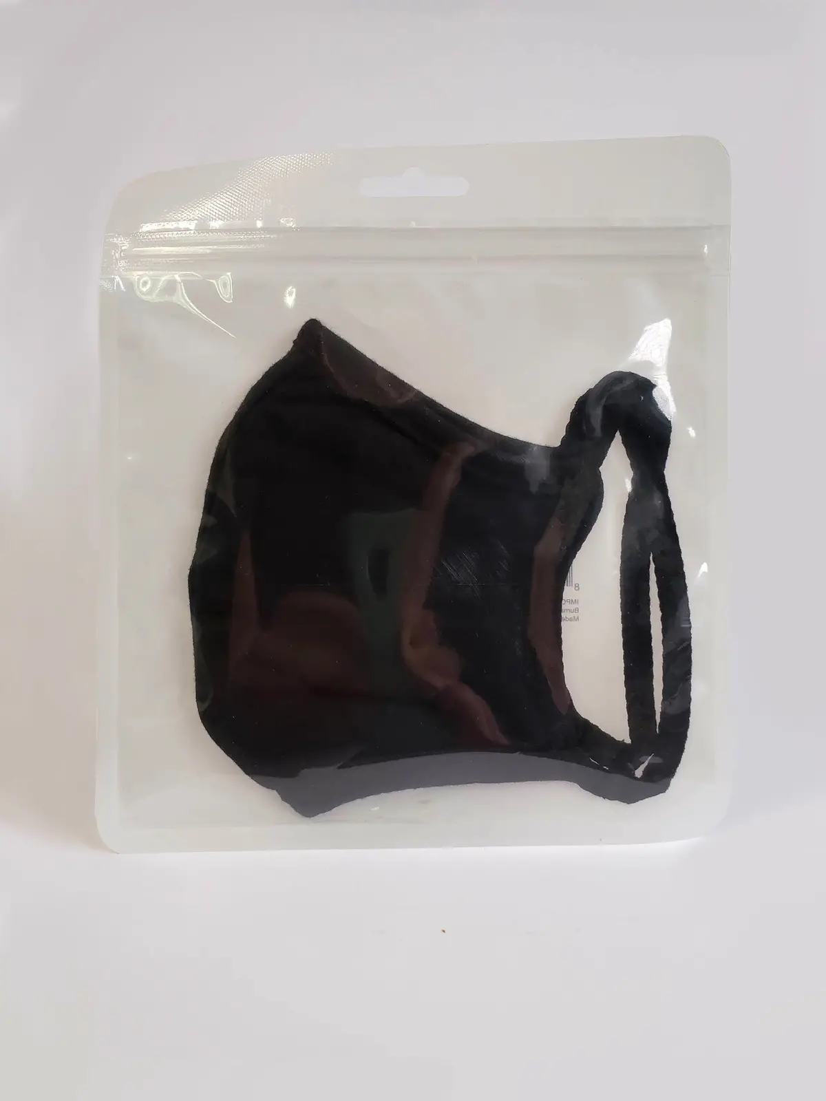 Mask - Cotton - Black 1