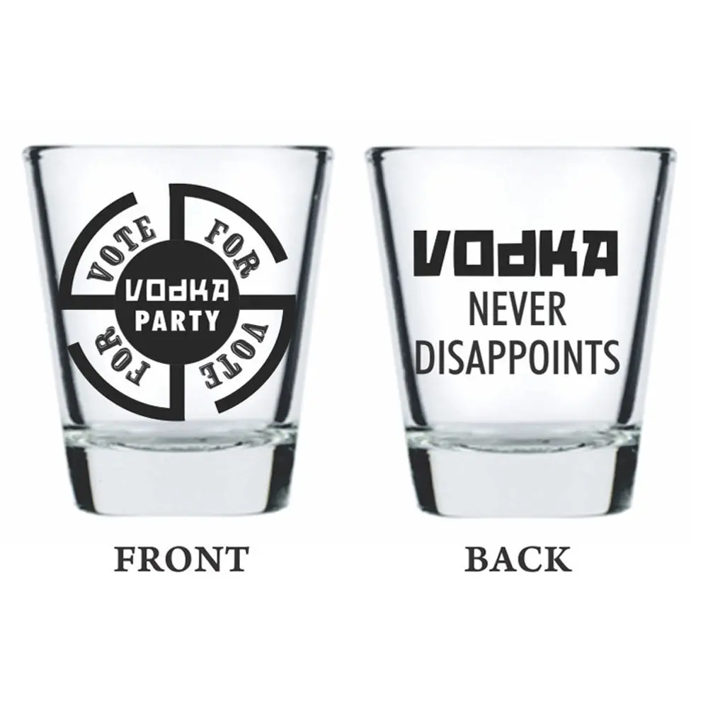 Vodka Party Shot Glasses (Set Of 2) 1