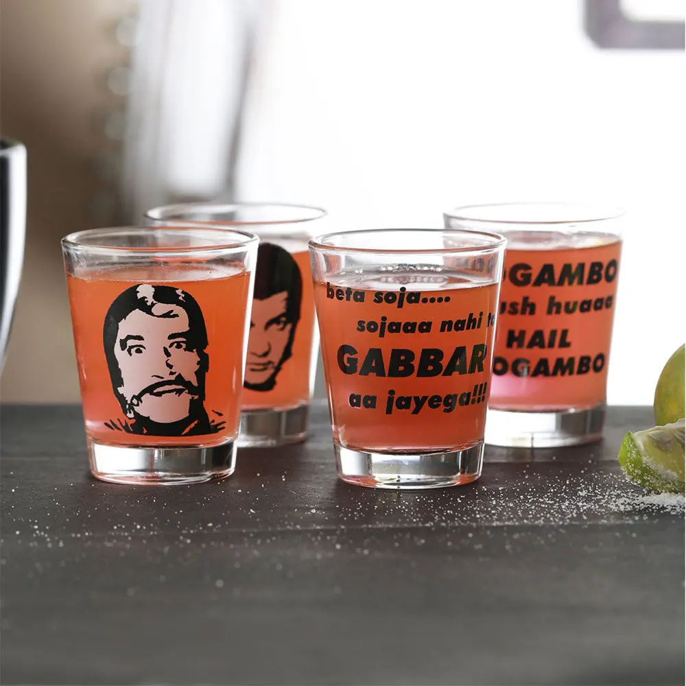 Villains Shot Glass (Set Of 4) 1