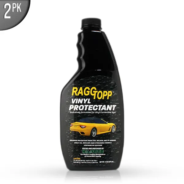 Raggtopp Vinyl Convertible Top Protectant 2 Pack 1