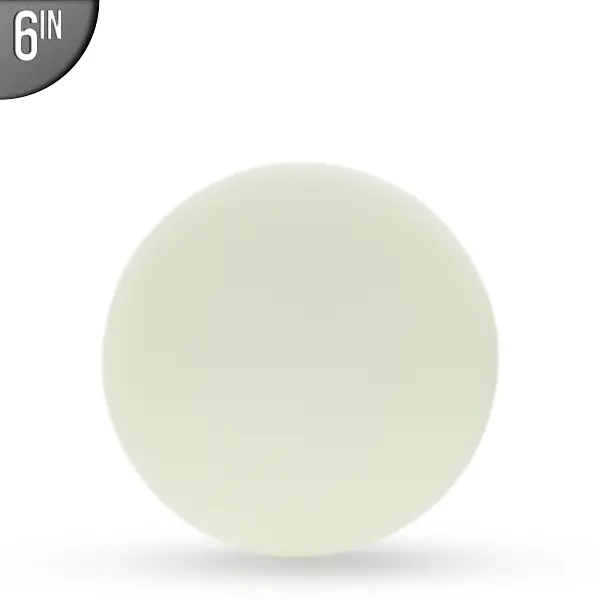 Buff & Shine 6" White Heavy Polish Pad 1