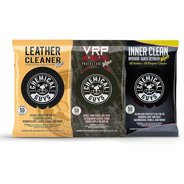 Chemical Guys Leather Interior Wipes 150Pk (Leather/Innerclean/Vrp) 1