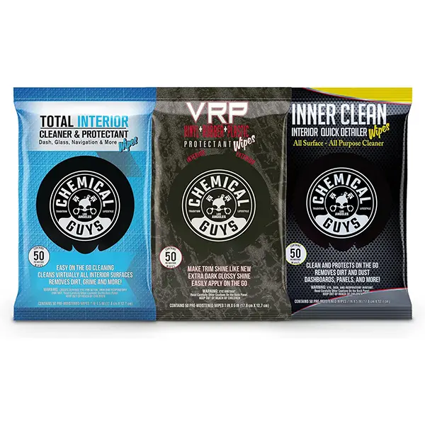 Chemical Guys Interior Wipes 150Pk (Total/Innerclean/Vrp) 1