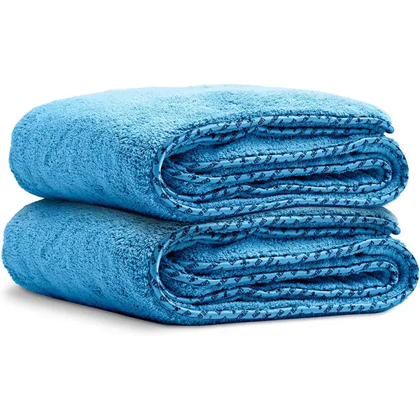 Chemical Guys *2Pk* Woolly Mammoth Blue Drying Towel Bundle 1