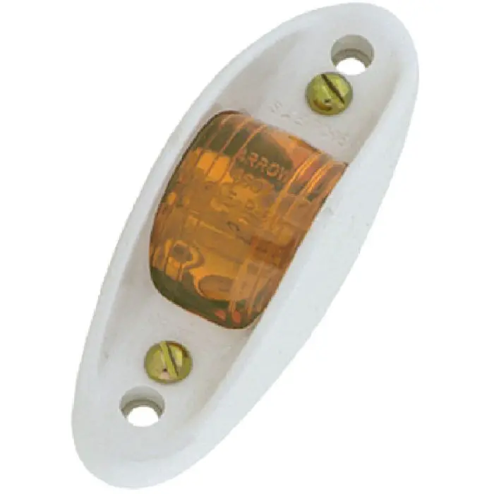 Armored Marker Light - Plastic - Amber Or Red 1