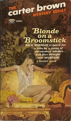 Blonde On A Broomstick 1