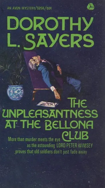 The Unpleasantness At The Bellona Club 1