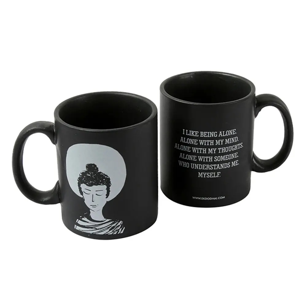 Alone Buddha Coffee Mug 1