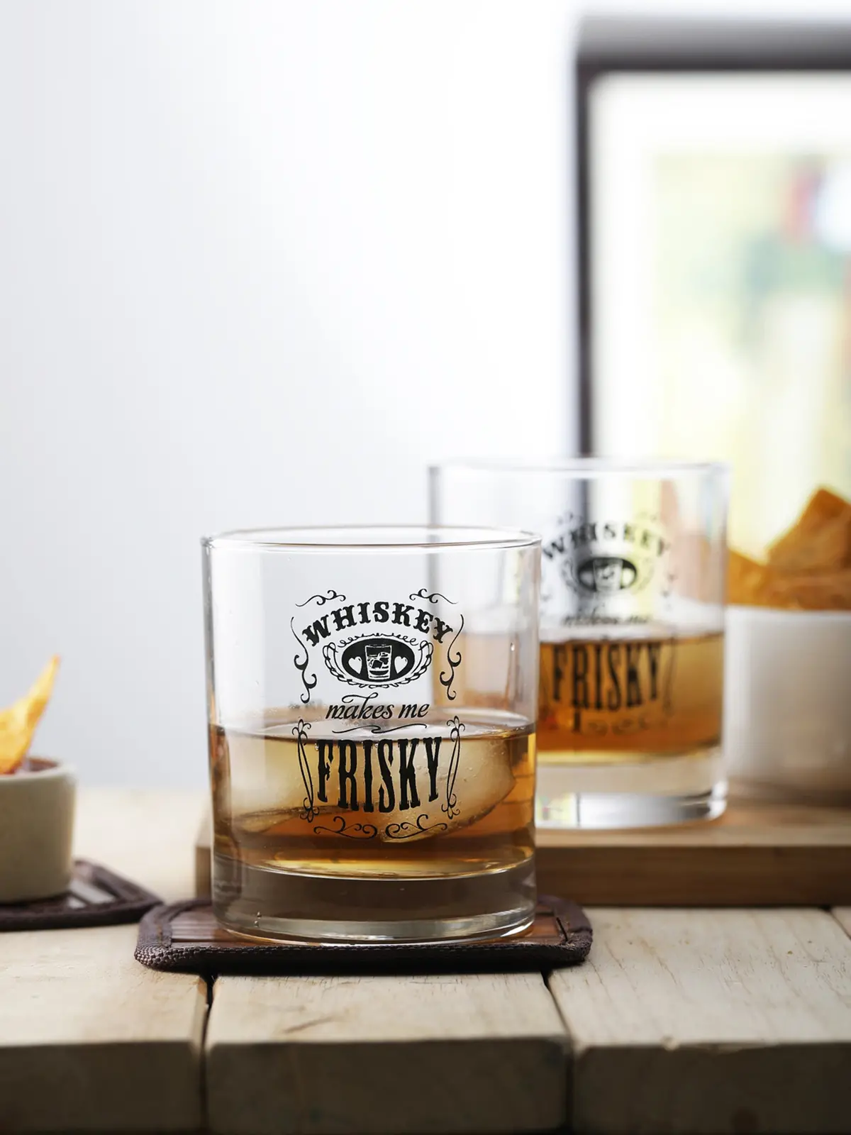 Frisky Whiskey Glass (Set Of 2) 1