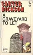 A Graveyard To Let 1