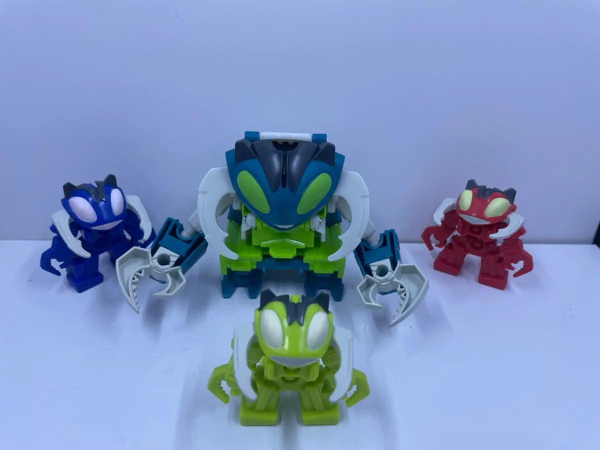 Tf Cyberverse Repugnus Revenge W/ 3 Tiny Bots 1