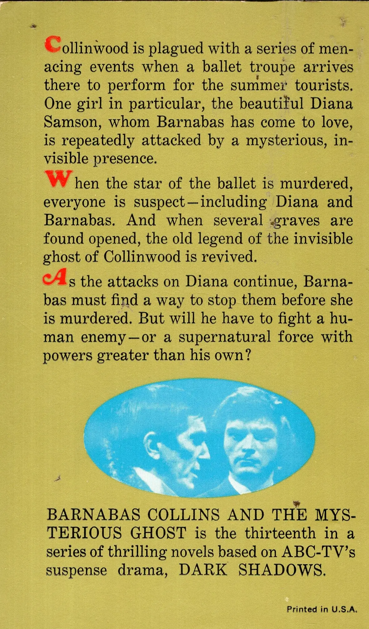 Dark Shadows #13 Barnabas Collins And The Mysterious Ghost 2