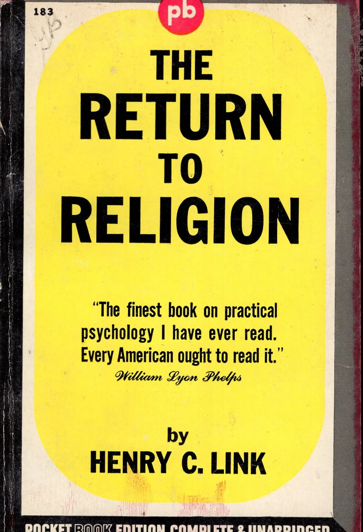 The Return To Religion 1