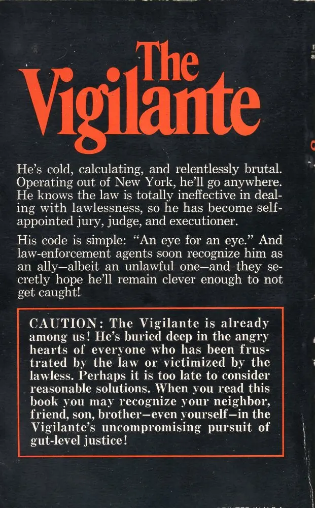 The Vigilante New York: An Eye For An Eye 2