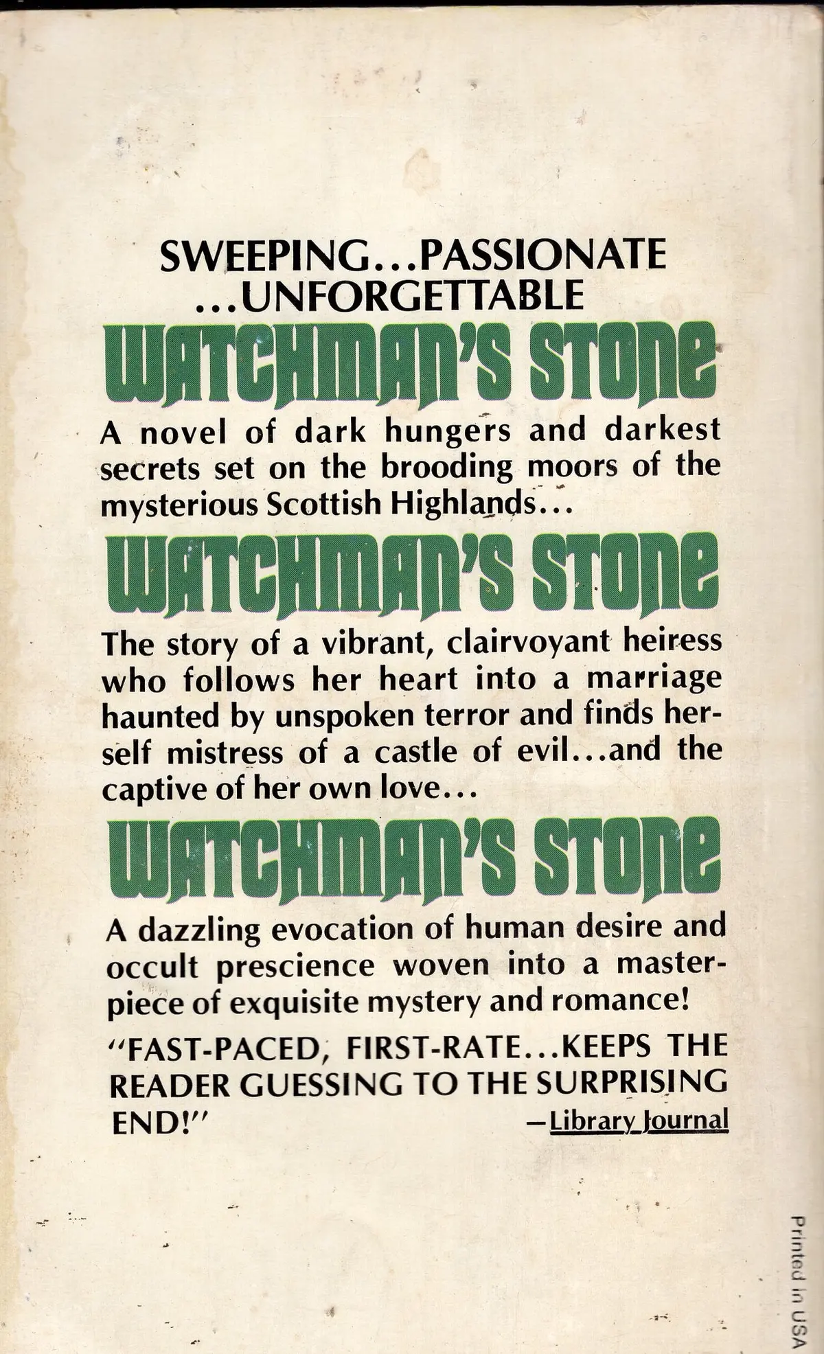 Watchman's Stone 2