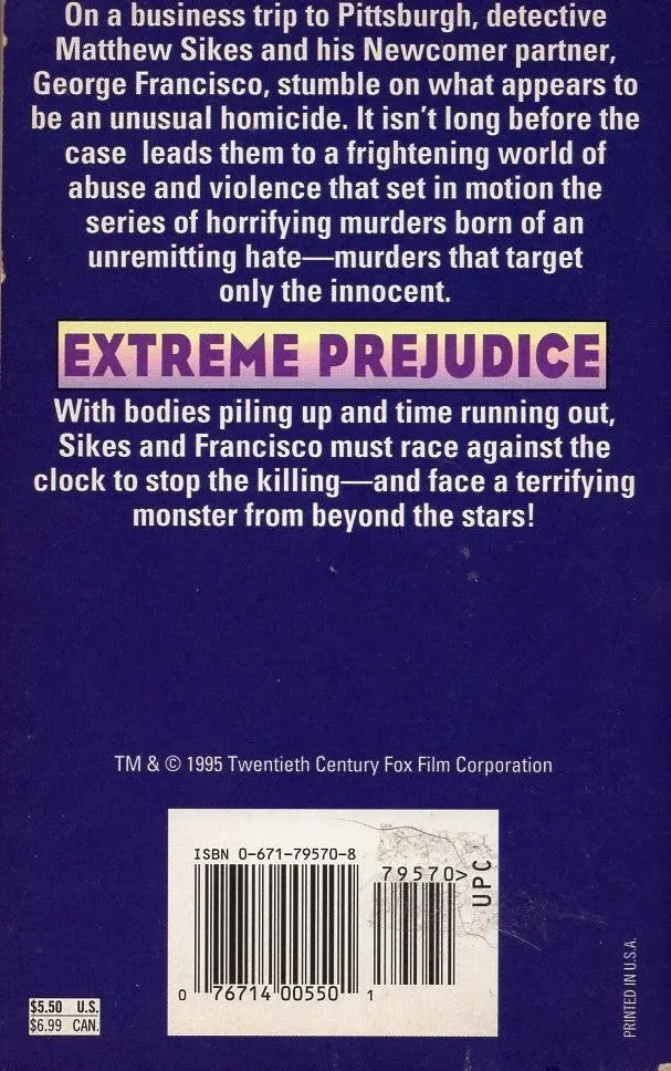 Alien Nation #7 Extreme Prejudice 2