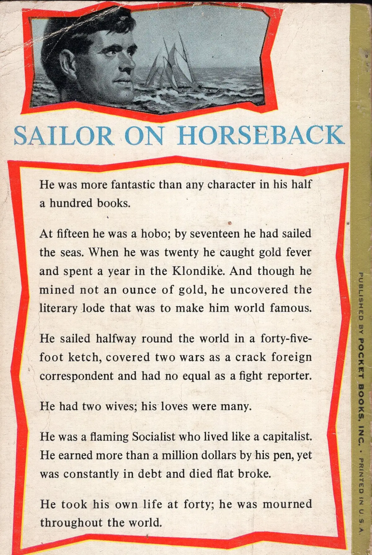 Jack London Sailor On Horse Back 2