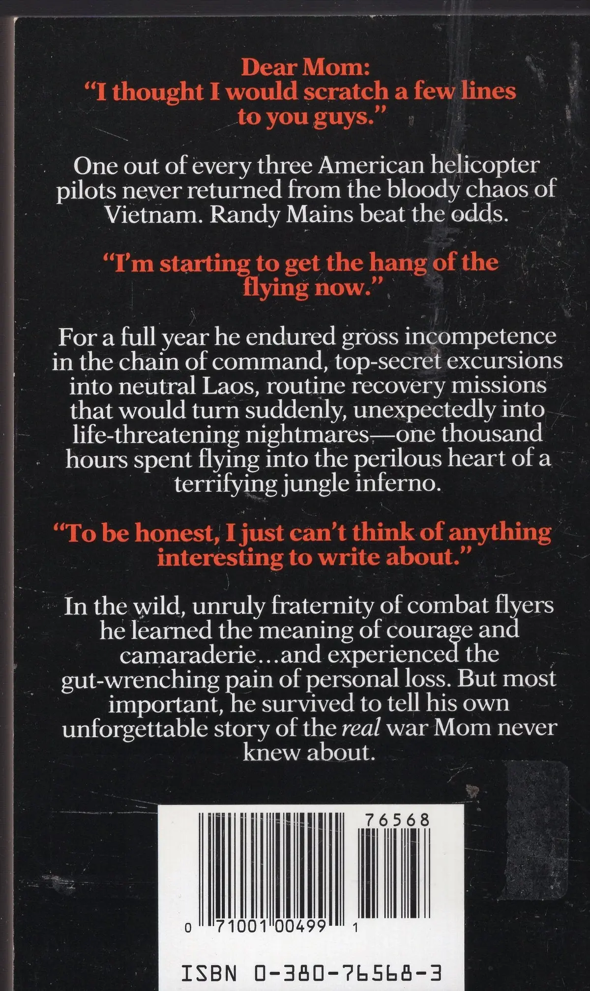 Dear Mom, I'm Alive Letters Home From Blackwidow 25 2