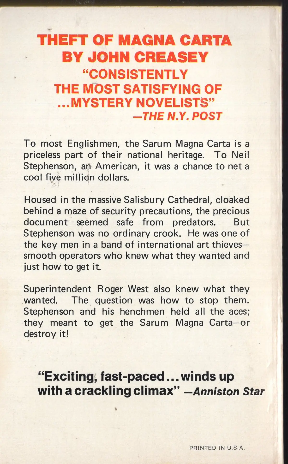 Theft Of Magna Carta 2