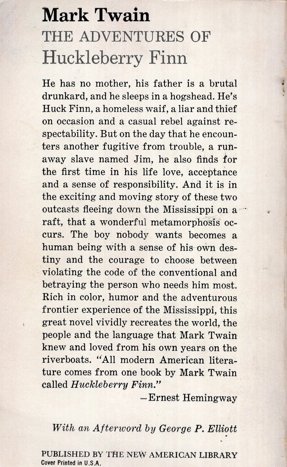 The Adventures Of Huckleberry Finn 2