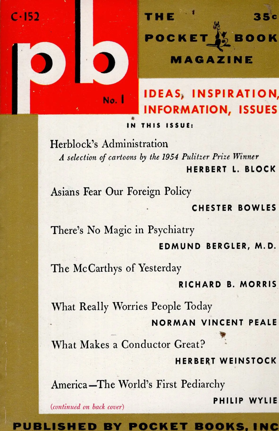 The Pocket Book Magazine 1