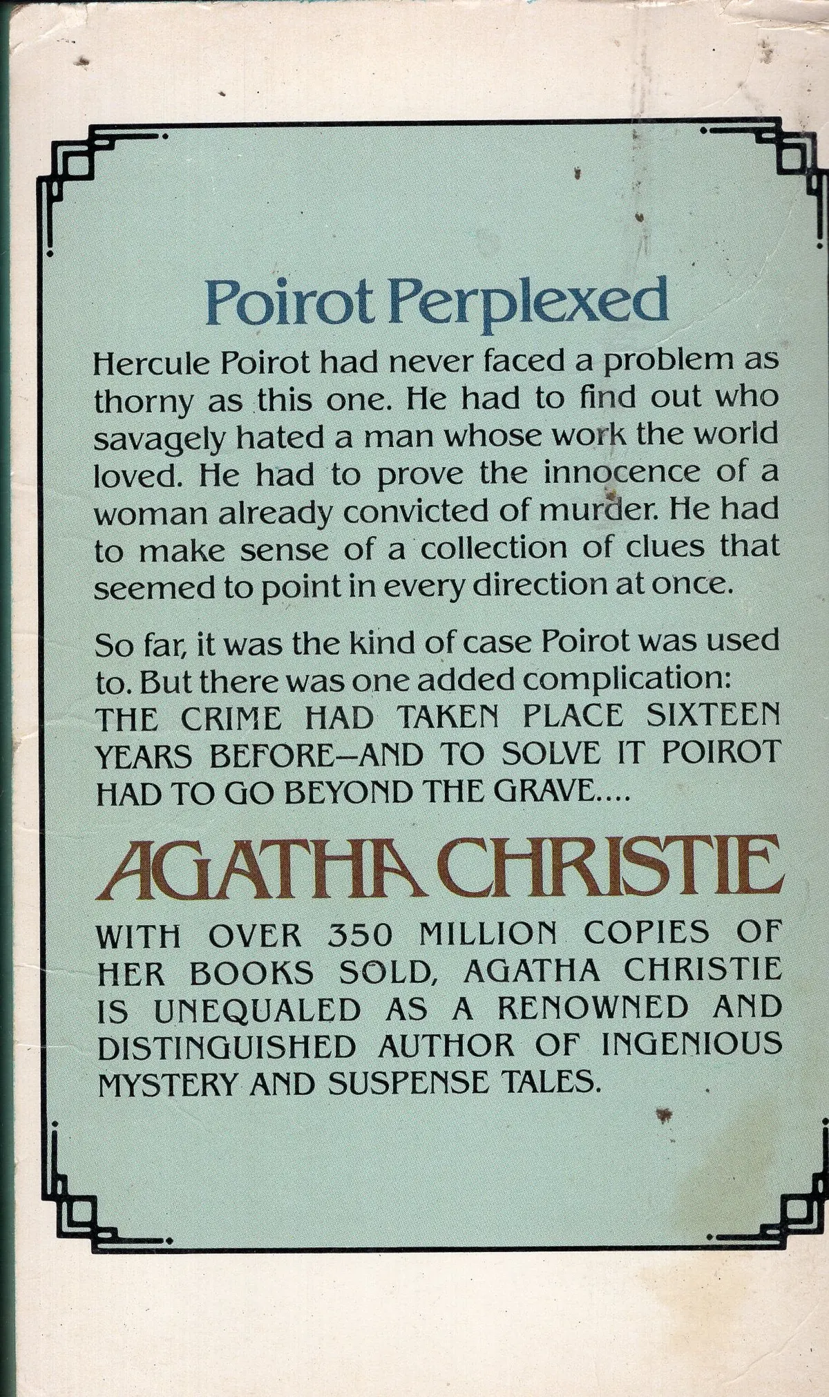 Murder In Retrospect 2