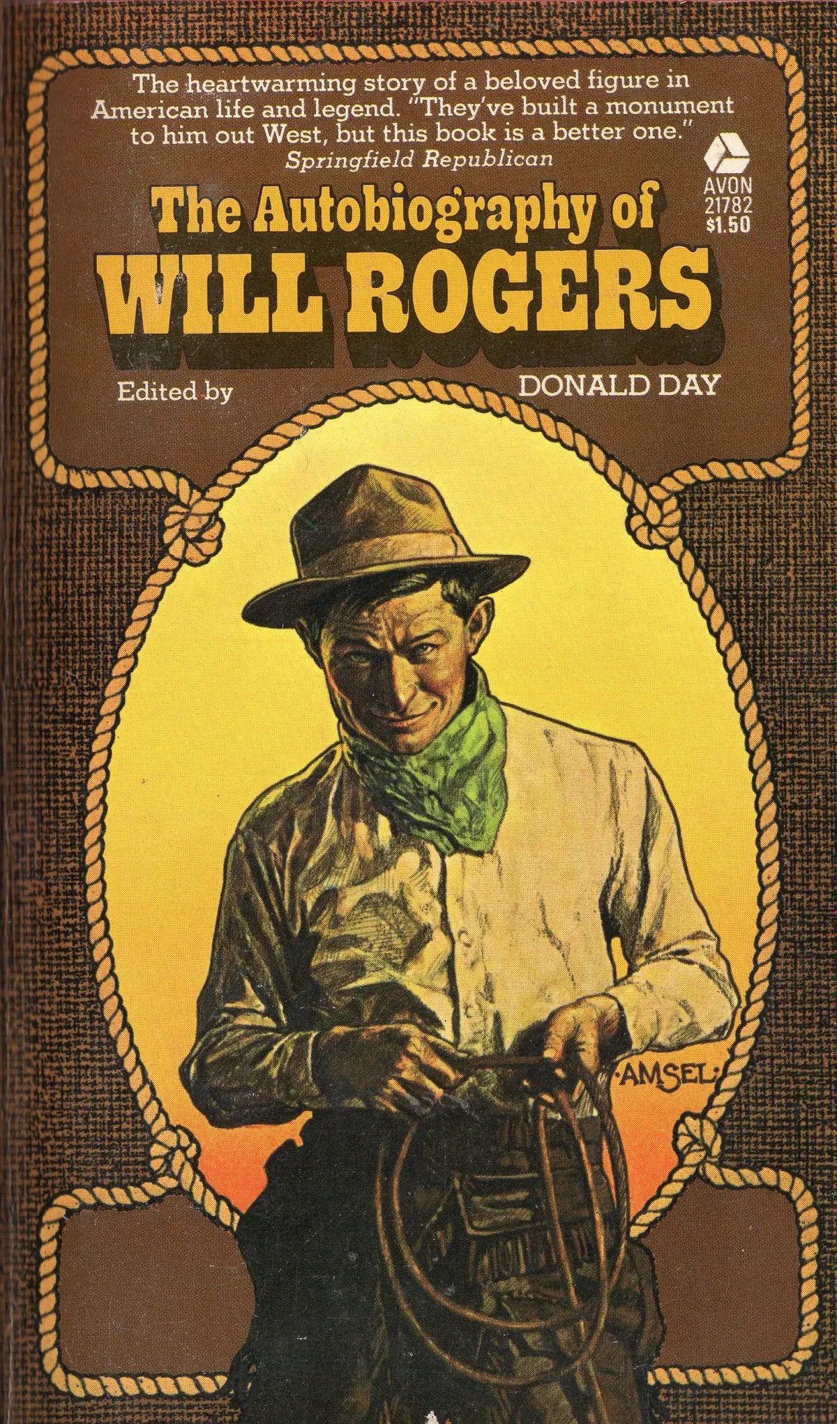The Autobiography Of Will Rogers 1