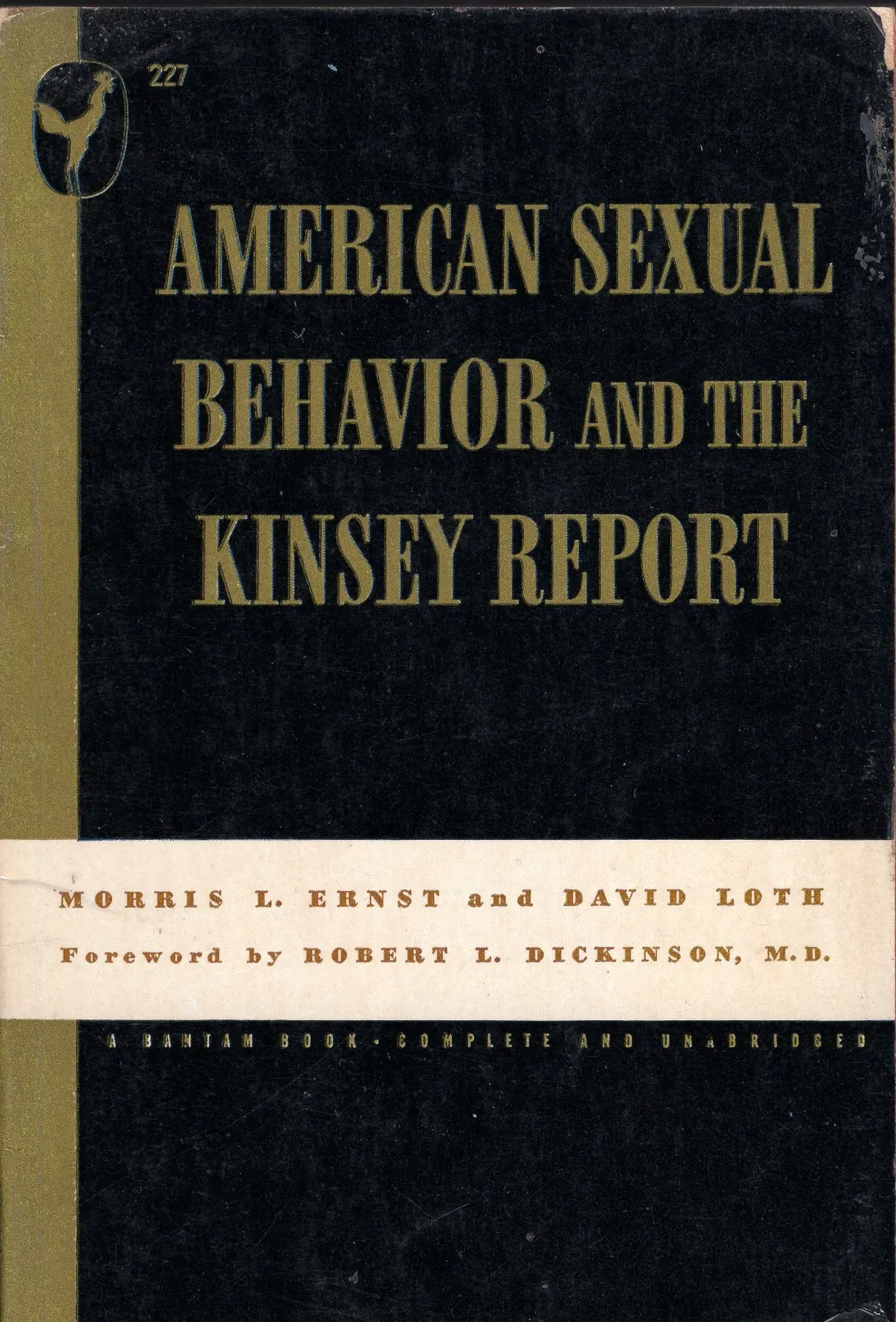American Sexual Behavior And The Kinsey Report 1