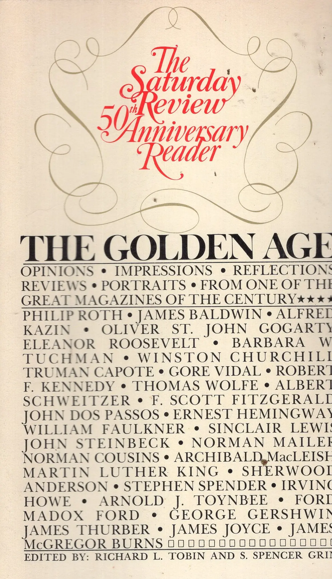 The Saturday Review 50Th Anniversary Reader The Golden Age 1