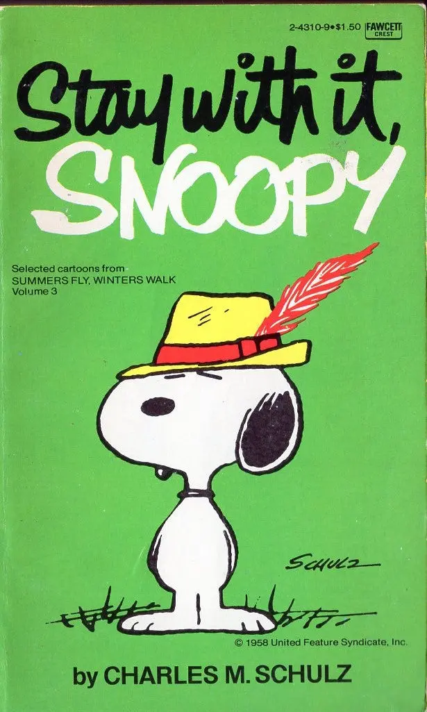 Stay With It, Snoopy 1
