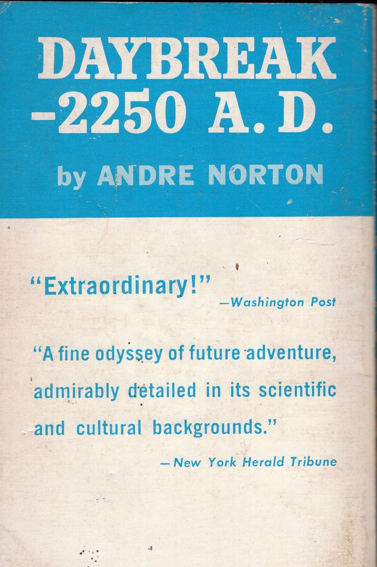 Daybreak -2250 A.D. 2